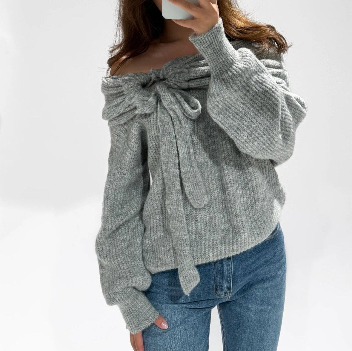 Daisy Sweater Grey