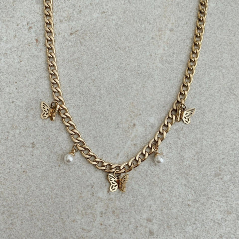Butterfly necklace