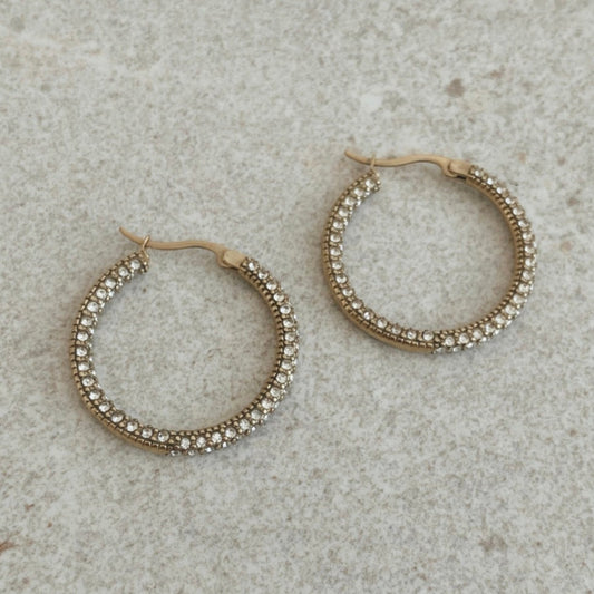 Glitter Hoops